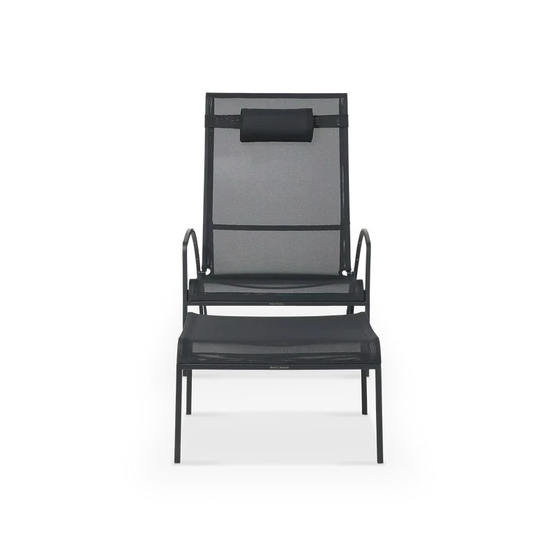 QT - Outdoor Aluminium Recliner Chair by Royal Botania