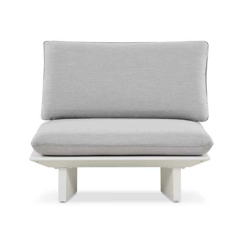 Statement - Outdoor Aluminium Modular Armless Chair