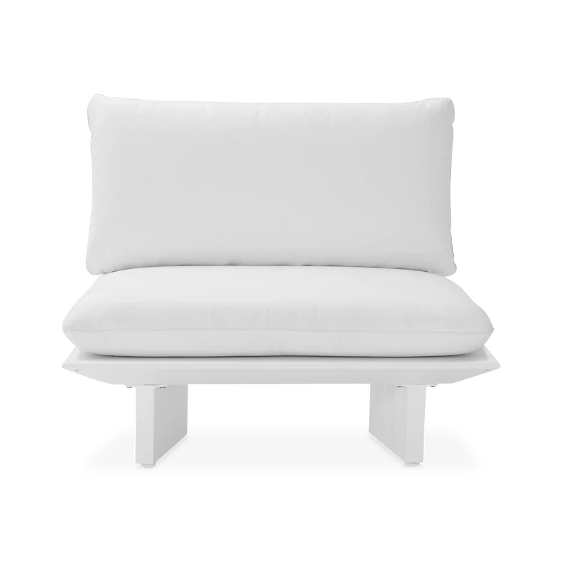 Statement - Outdoor Aluminium Modular Armless Chair