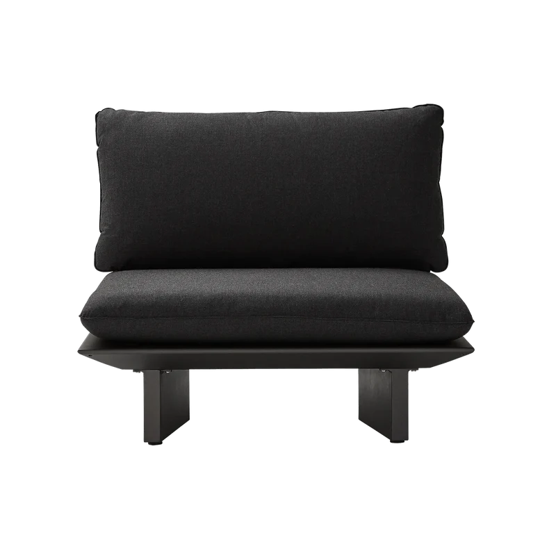 Statement - Outdoor Aluminium Modular Armless Chair