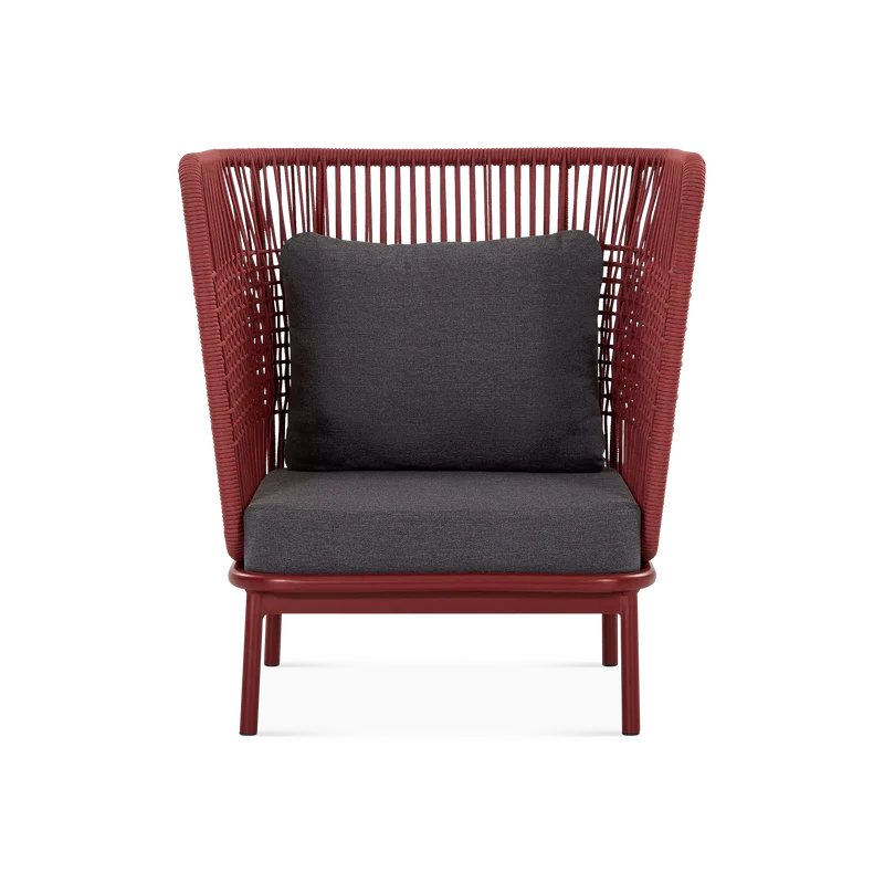 Sorbet - Outdoor Rope High Back Lounge Chair