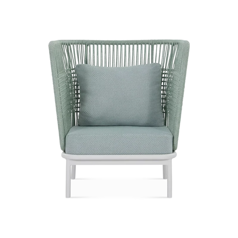 Sorbet - Outdoor Rope High Back Lounge Chair