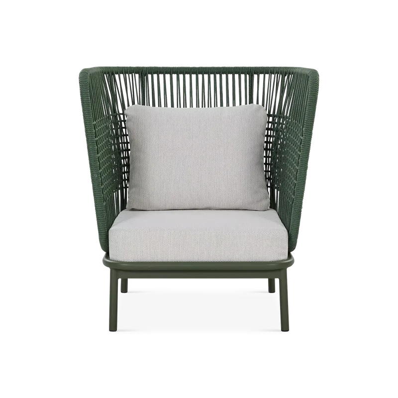 Sorbet - Outdoor Rope High Back Lounge Chair