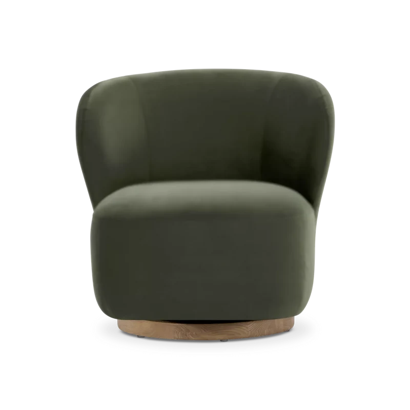 Sesame - Velvet Swivel Chair