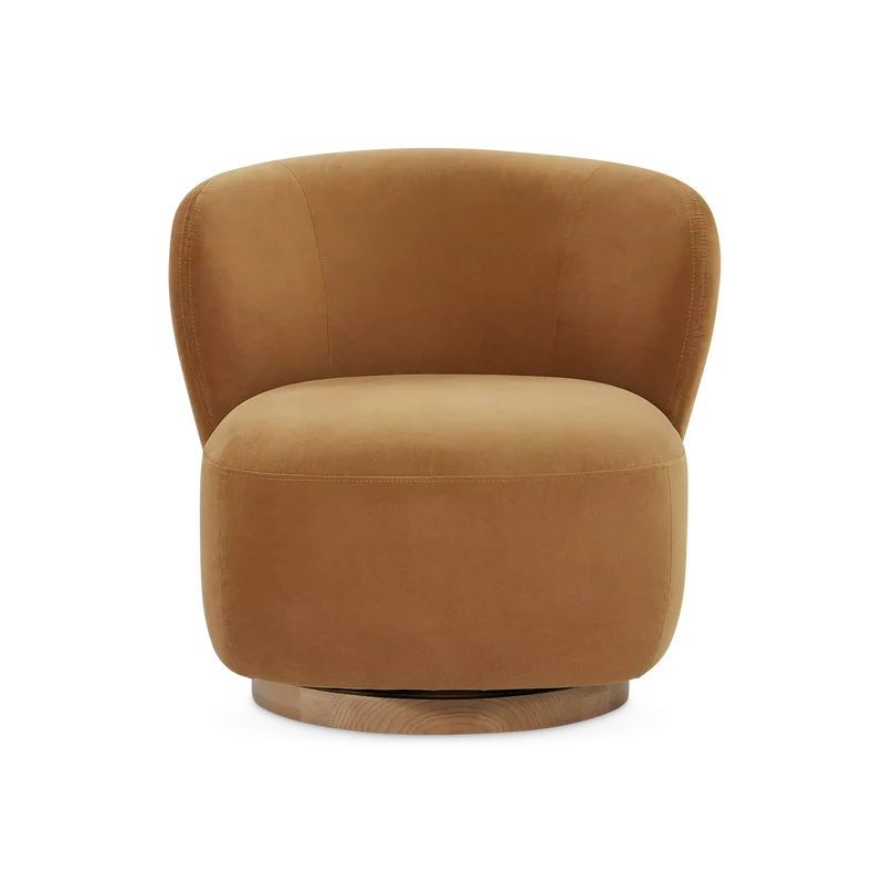 Sesame - Velvet Swivel Chair