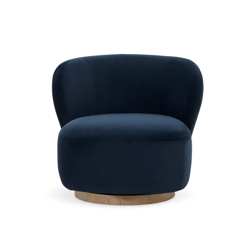 Sesame - Velvet Swivel Chair