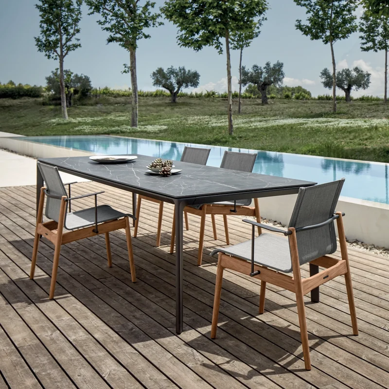 Sway - Outdoor Teak Chair by Gloster