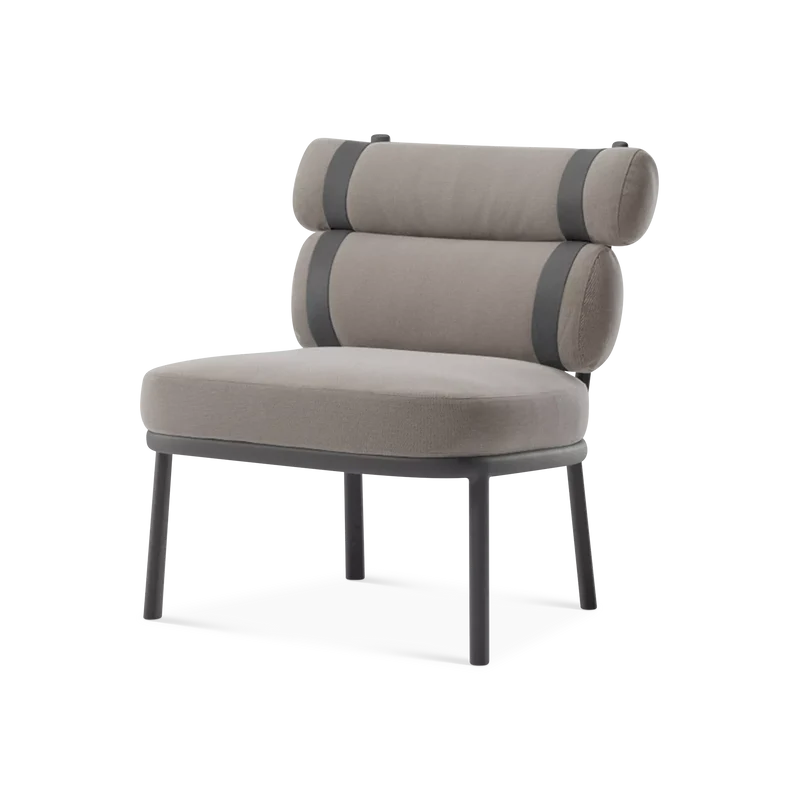 Roll - Outdoor Acrylic Lounge Chair by Kettal
