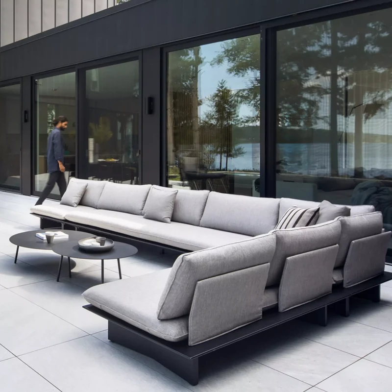 Statement - Outdoor Aluminium 3-Seater Sofa