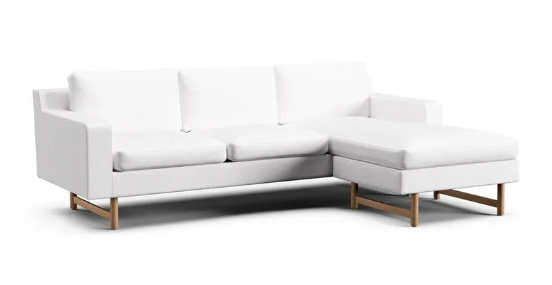 Eddy 90" 2-Piece Reversible Sectional Slipcover