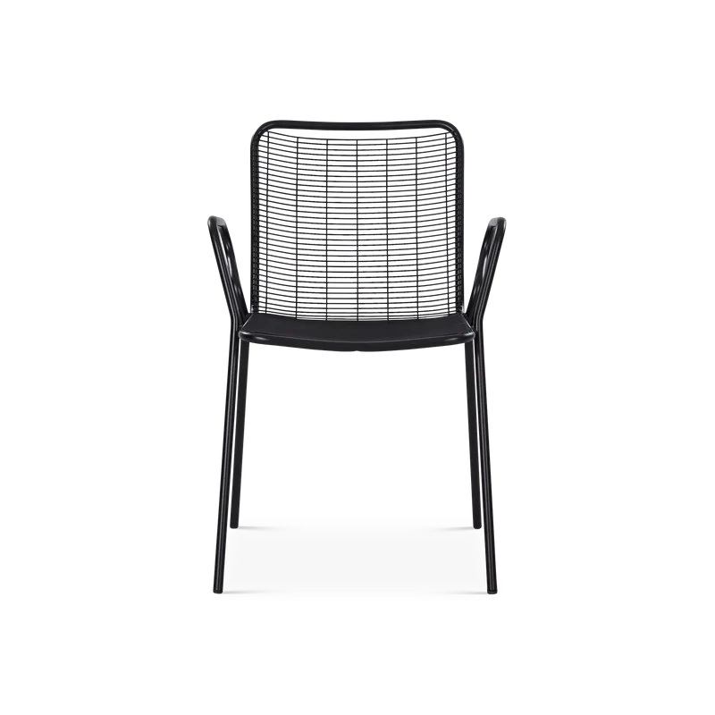Roma - Outdoor Galvanized iron Chair Without Arms