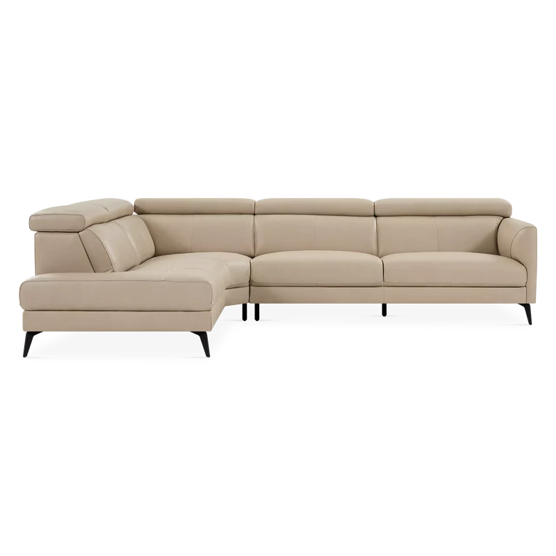 Ariana - Sectional Sofa with Adjustable Headrest