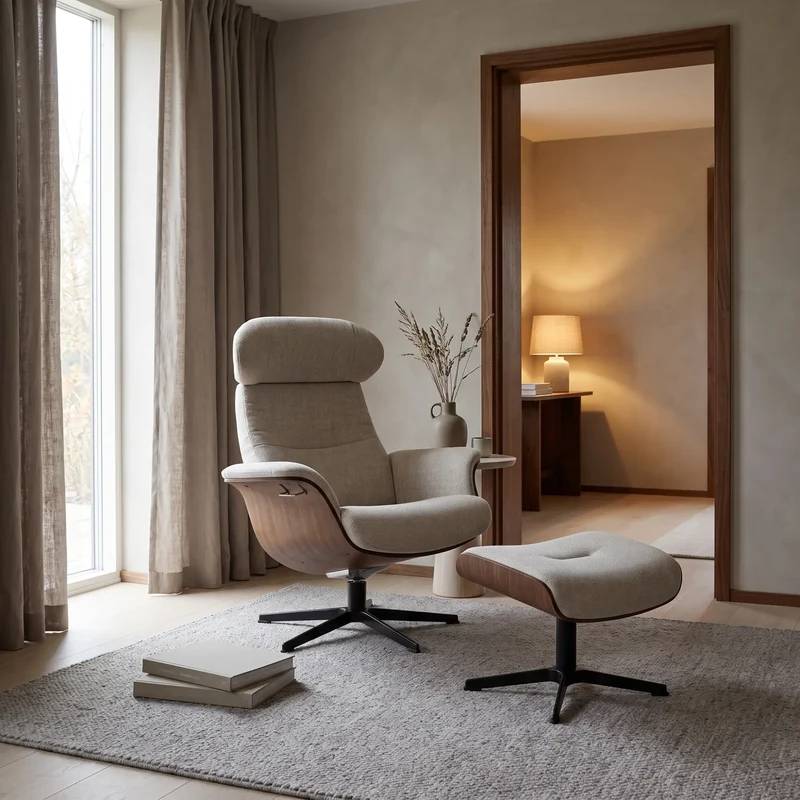 Timeout - Recliner with Footrest by Conform