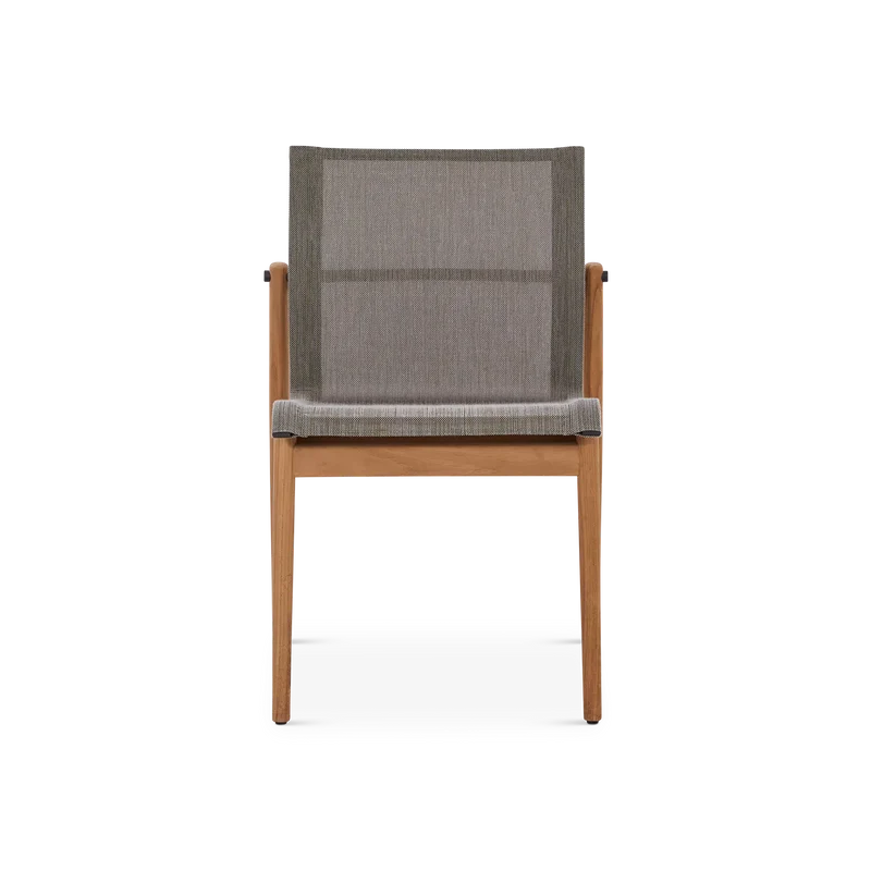 Sway - Outdoor Teak Chair Without Arms by Gloster