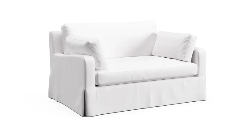 Covers for RH Belgian Slope Arm Bench-Cushion Sofa