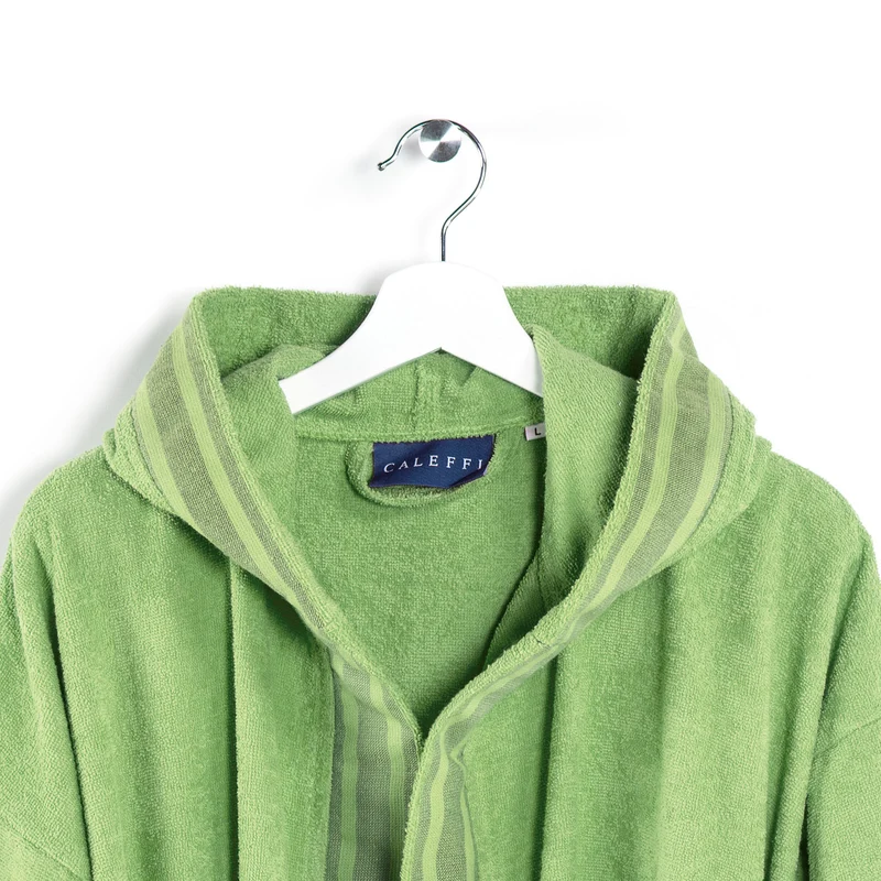 Accappatoio con Cappuccio golf in Cotone 260 gr/mq