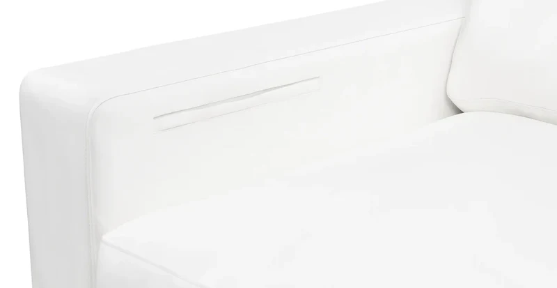 Sofa Storage Pocket — Add On - Crypton® Chenille Snow