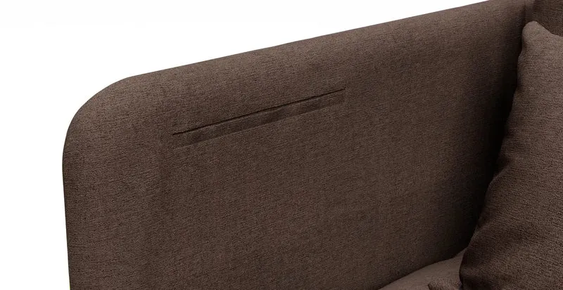Sofa Storage Pocket — Add On - Mod Chenille Espresso