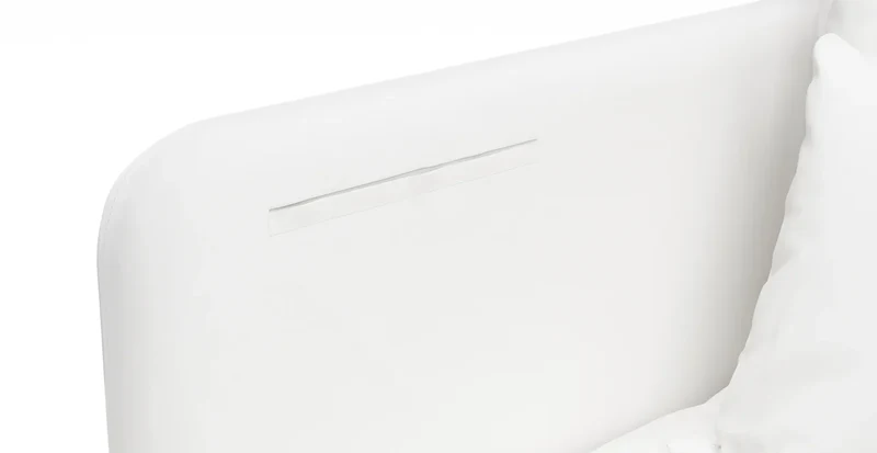 Sofa Storage Pocket — Add On - Crypton® Chenille Snow