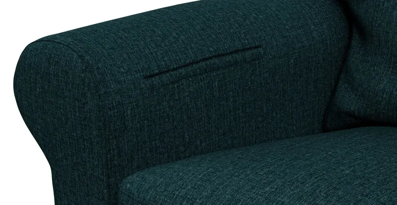 Sofa Storage Pocket — Add On - Crypton® Chenille Dark Teal