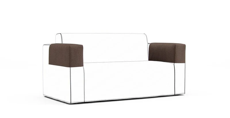 Klobo Armrest Protector Covers — Add On - Mod Chenille Espresso