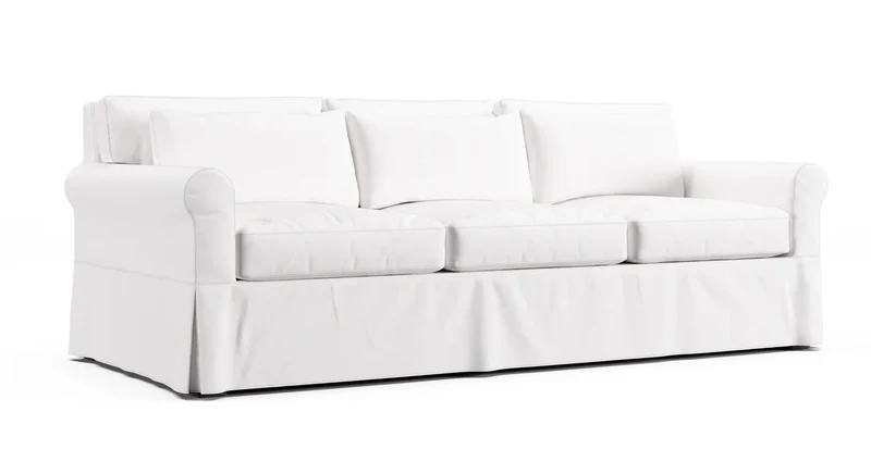 York Roll Arm Deep Seat 97" Grand Sofa Slipcover
