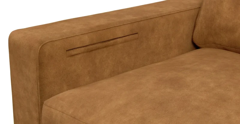 Sofa Storage Pocket — Add On - Signature Velvet Caramel
