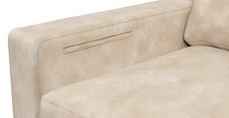 Sofa Storage Pocket — Add On - Signature Velvet Natural
