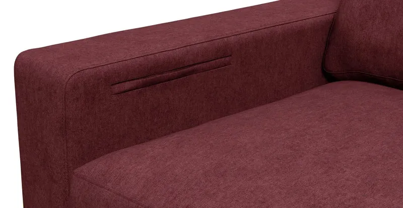 Sofa Storage Pocket — Add On - Everyday Weave Maroon