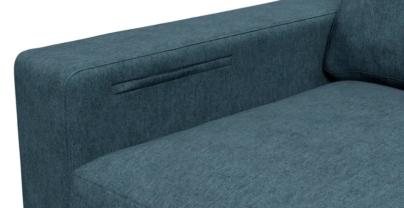 Sofa Storage Pocket — Add On - Everyday Weave Teal