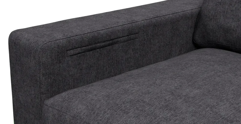 Sofa Storage Pocket — Add On - Everyday Weave Storm