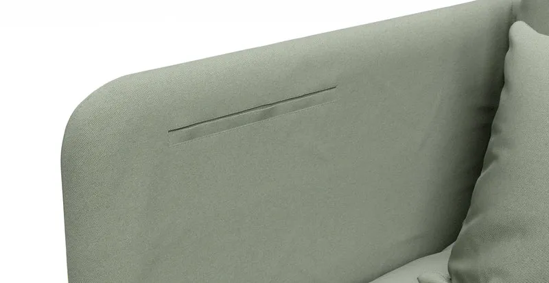 Sofa Storage Pocket — Add On - Everyday Cotton Silver Sage