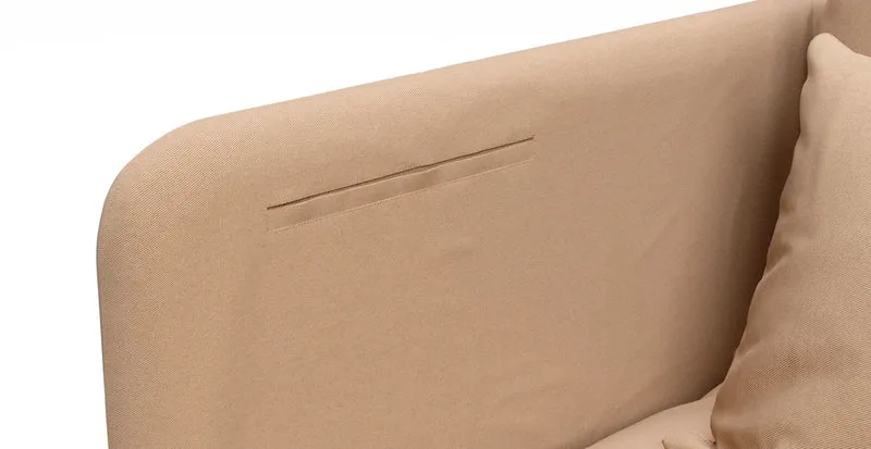 Sofa Storage Pocket — Add On - Everyday Cotton Khaki