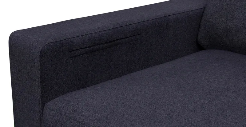 Sofa Storage Pocket — Add On - Mod Chenille Denim