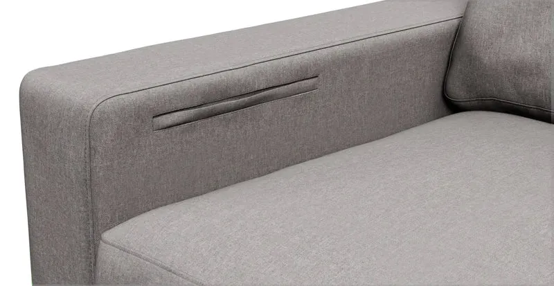 Sofa Storage Pocket — Add On - Care+ Canvas Ash