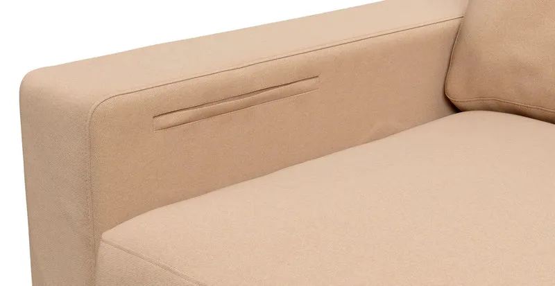 Sofa Storage Pocket — Add On - Everyday Cotton Khaki