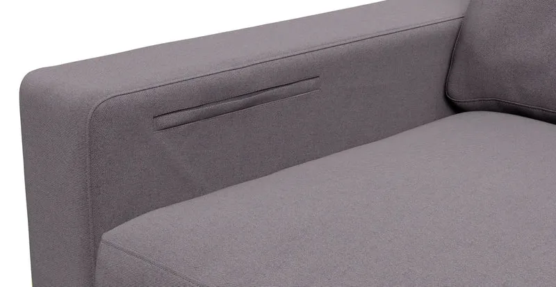 Sofa Storage Pocket — Add On - Everyday Cotton Charcoal