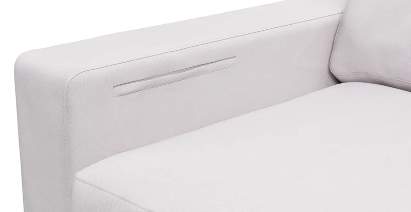Sofa Storage Pocket — Add On - Everyday Cotton Pebble