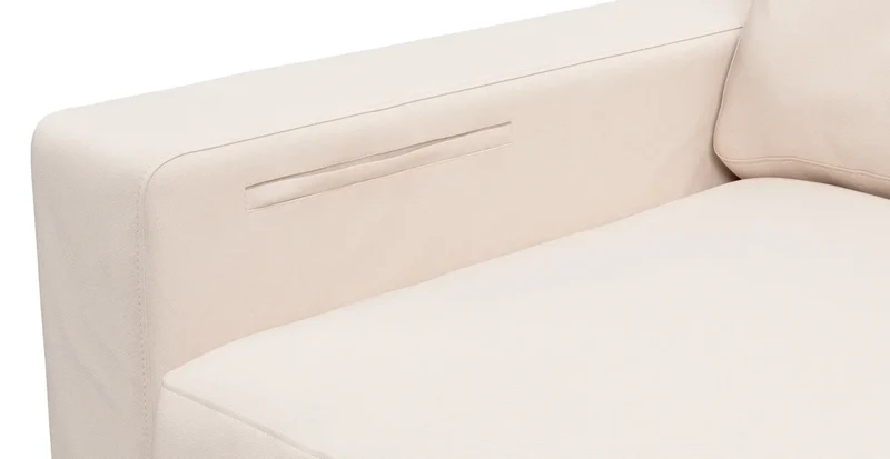 Sofa Storage Pocket — Add On - Everyday Cotton Sand