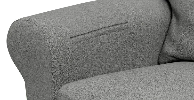 Sofa Storage Pocket — Add On - Mod Boucle Charcoal