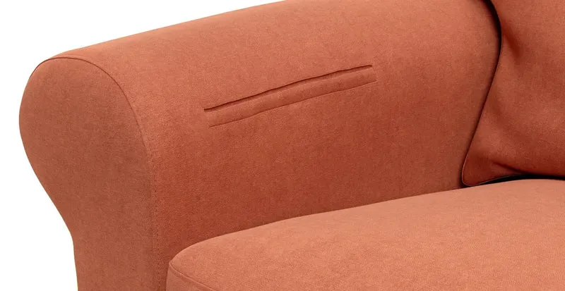 Sofa Storage Pocket — Add On - Signature Microfiber Dark Coral