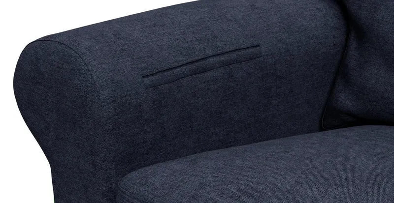 Sofa Storage Pocket — Add On - Everyday Weave Navy