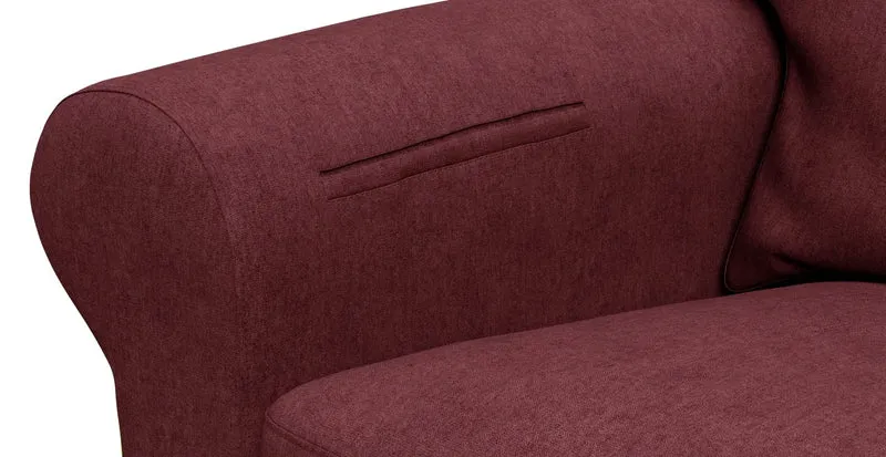 Sofa Storage Pocket — Add On - Everyday Weave Maroon