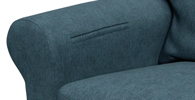 Sofa Storage Pocket — Add On - Everyday Weave Teal