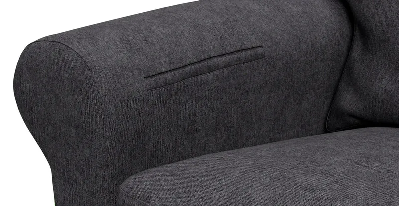 Sofa Storage Pocket — Add On - Everyday Weave Storm