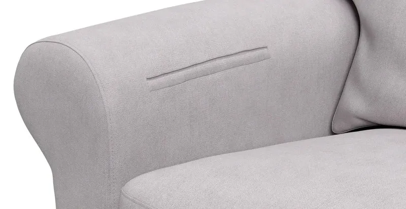 Sofa Storage Pocket — Add On - Everyday Weave Pebble