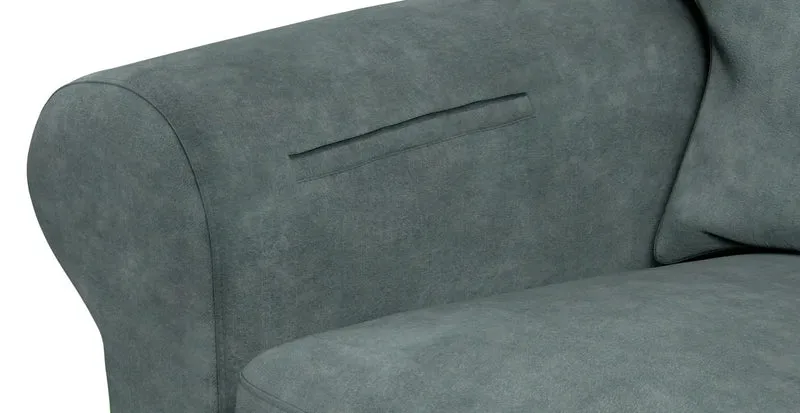 Sofa Storage Pocket — Add On - Signature Velvet Eucalyptus