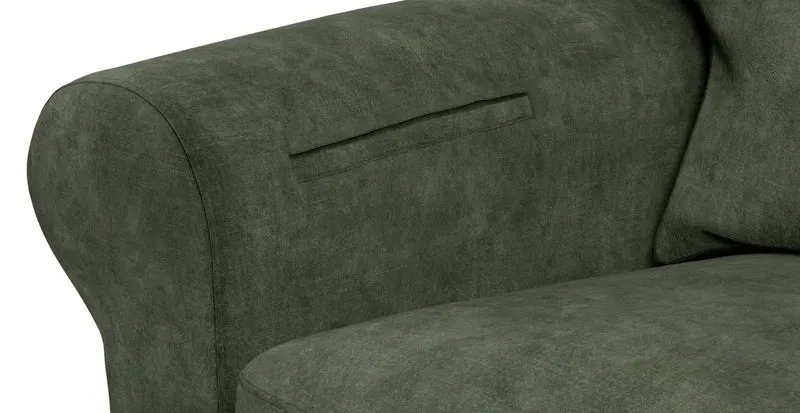 Sofa Storage Pocket — Add On - Signature Velvet Bayleaf