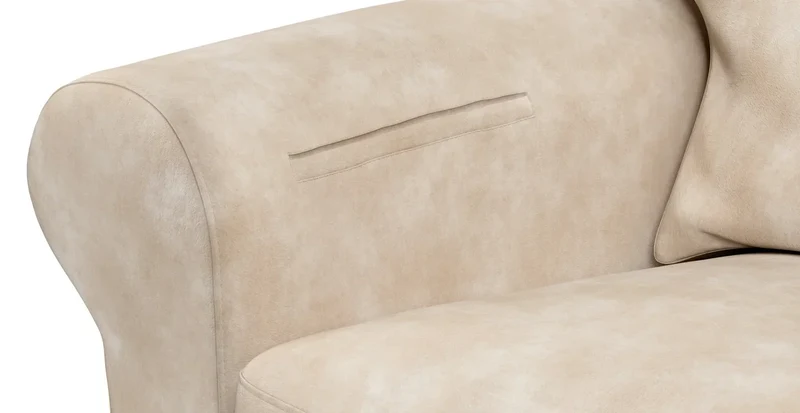Sofa Storage Pocket — Add On - Signature Velvet Natural