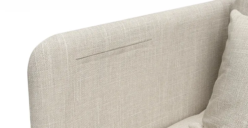 Sofa Storage Pocket — Add On - Care+ Linen Natural
